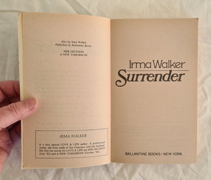 Surrender by Irma Walker