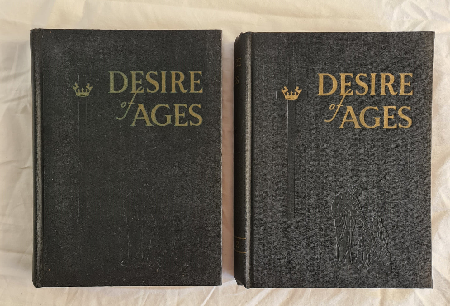 The Desire of Ages  Volumes 1 and 2  by Mrs. E. G. White