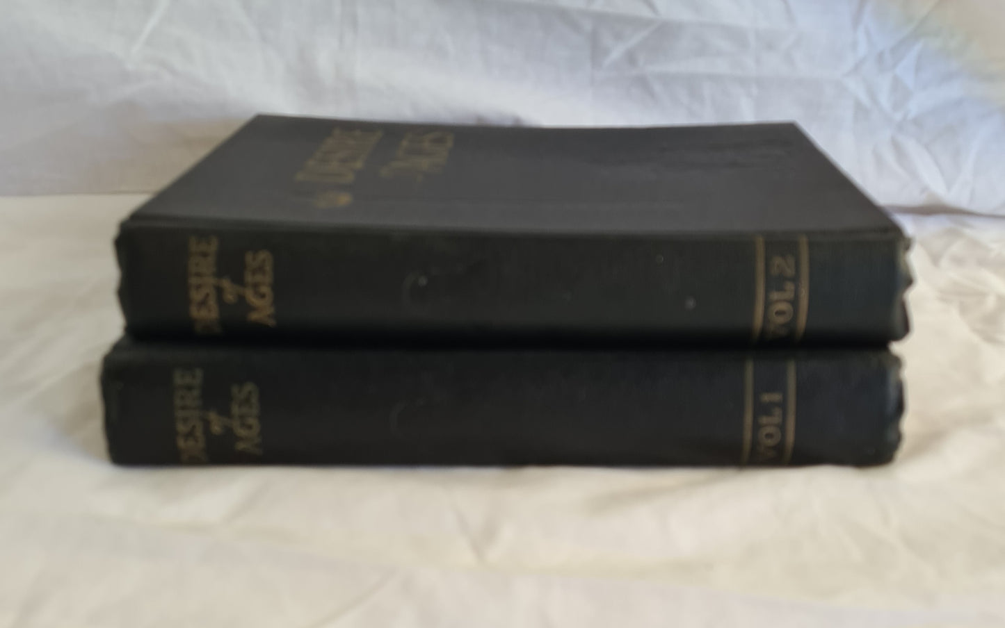 The Desire of Ages by Mrs. E. G. White (Volumes 1 and 2)
