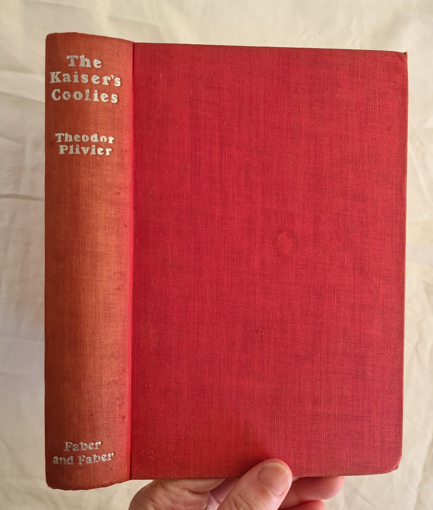 The Kaiser’s Coolies  by Theodore Plivier  translated by William F. Clarke