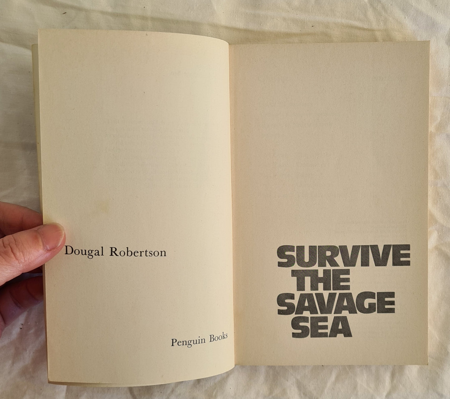 Survive the Savage Sea by Dougal Robertson