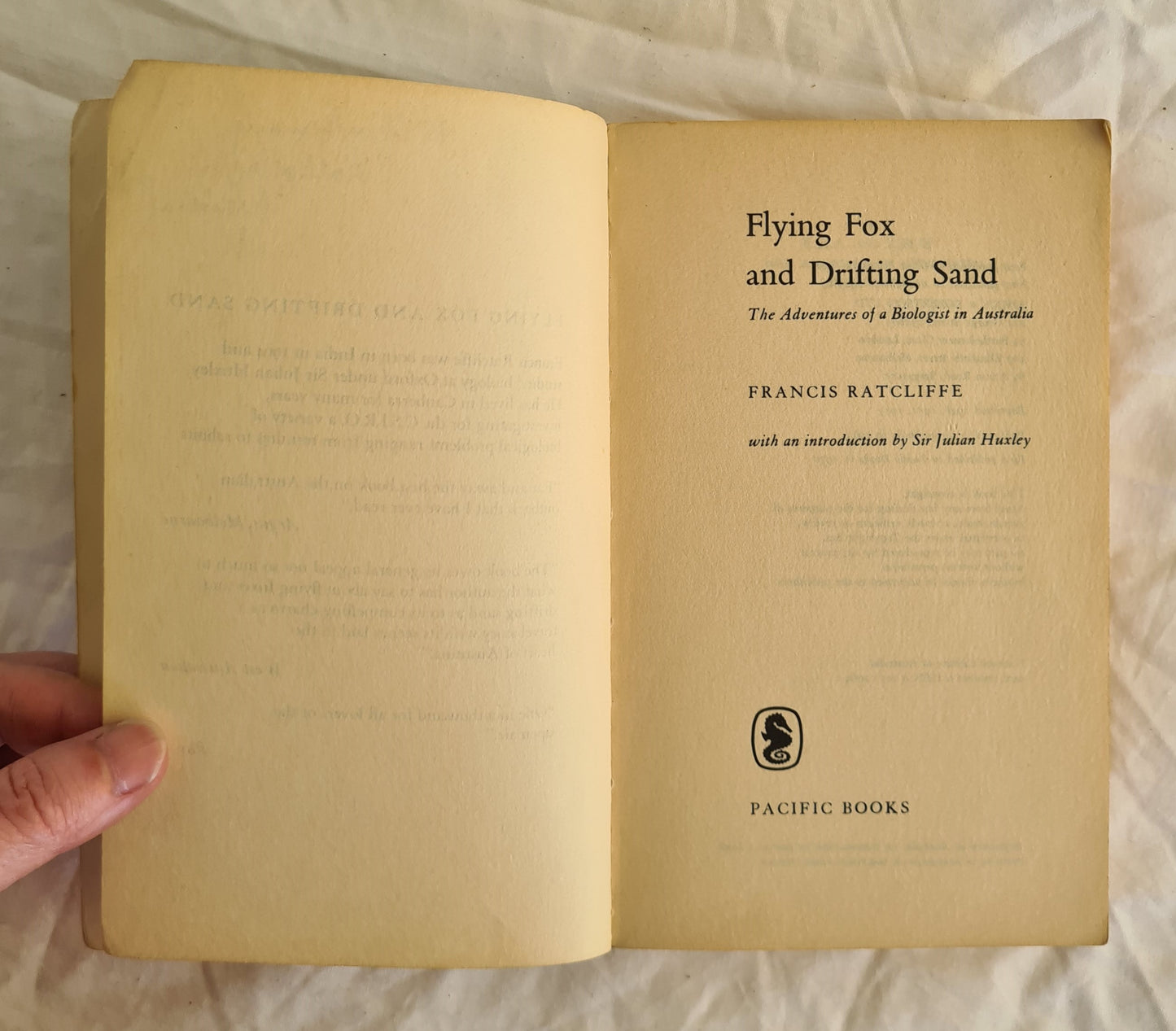 Flying Fox and Drifting Sand by Francis Ratcliffe