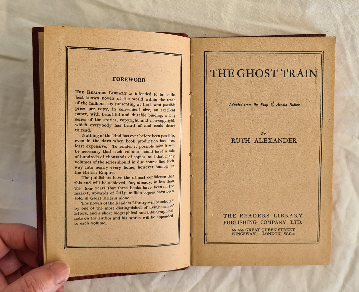 The Ghost Train by Ruth Alexander