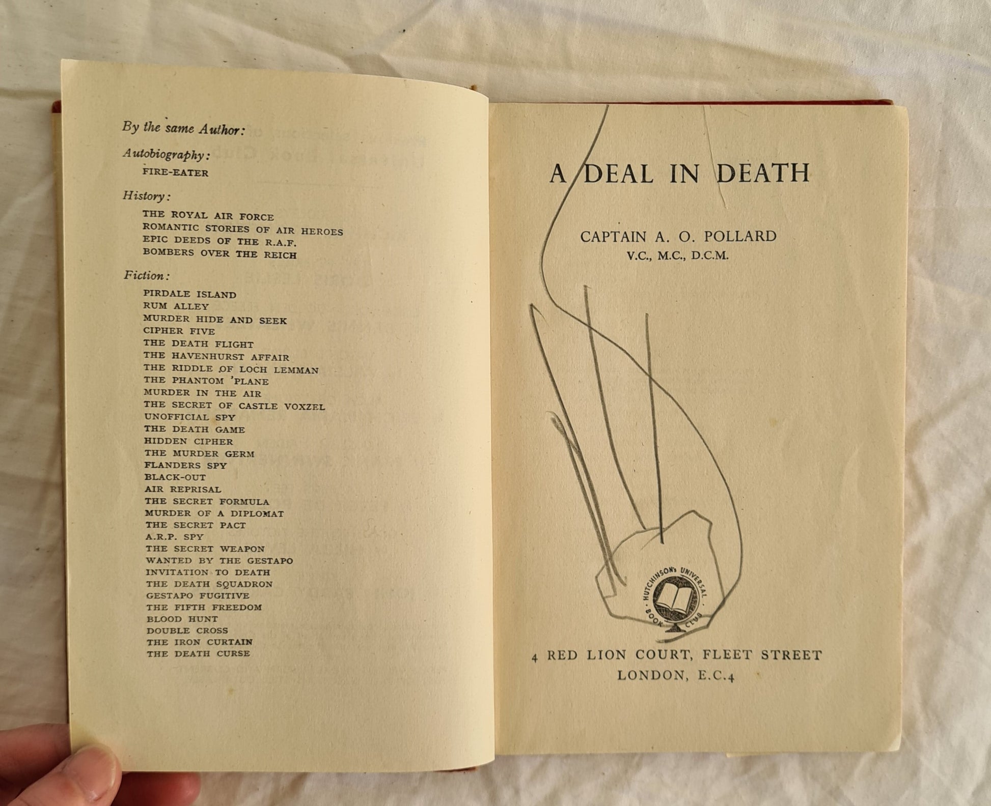 A Deal in Death by Captain A. O. Pollard