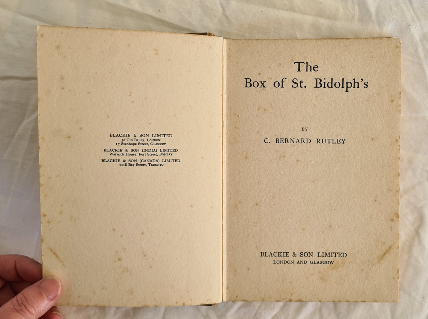 The Box of St. Bidolph’s by C. Bernard Rutley
