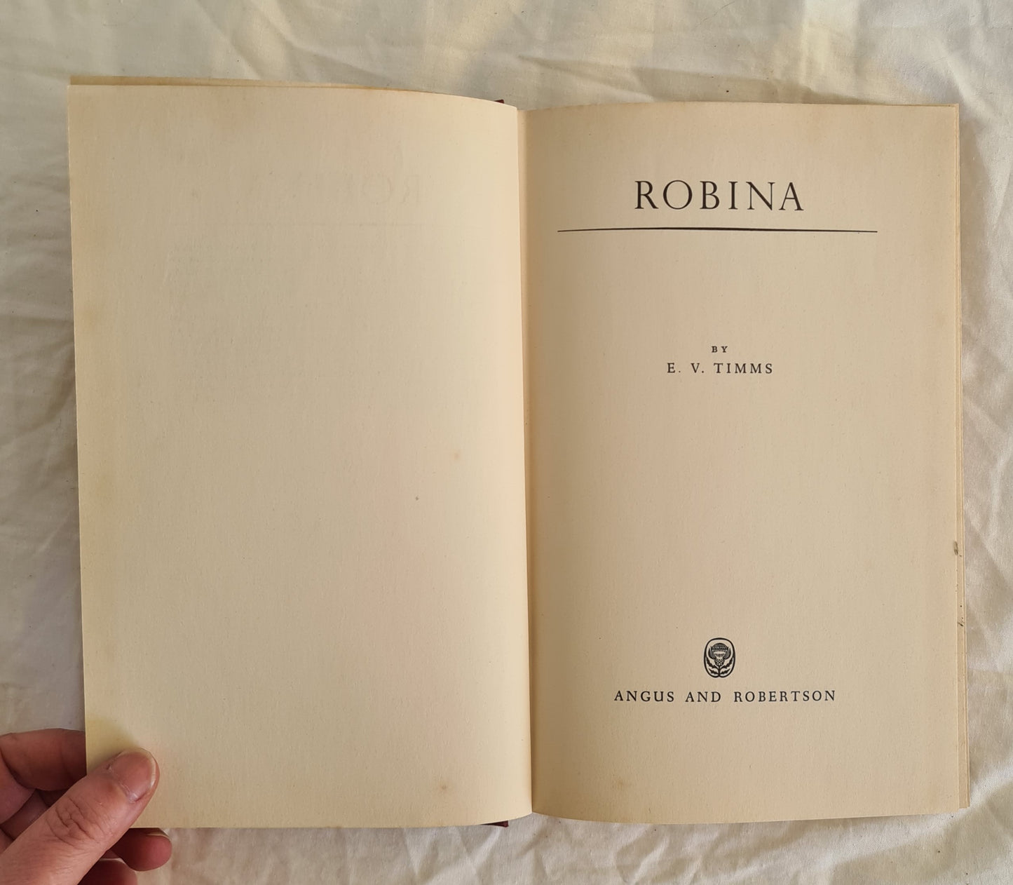 Robina by E. V. Timms