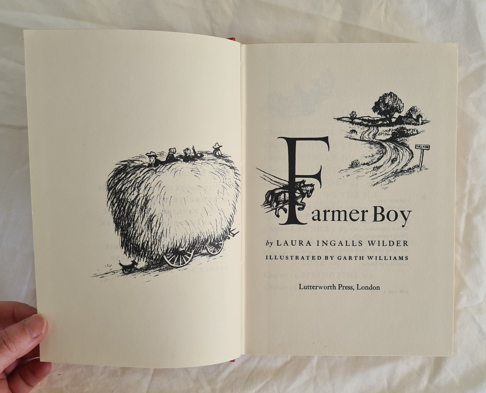 Farmer Boy  by Laura Ingalls Wilder  illustrated by Garth Williams  Little House #2