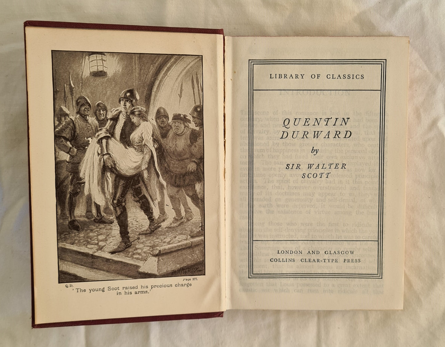 Quentin Durward  by Sir Walter Scott  Library of Classics