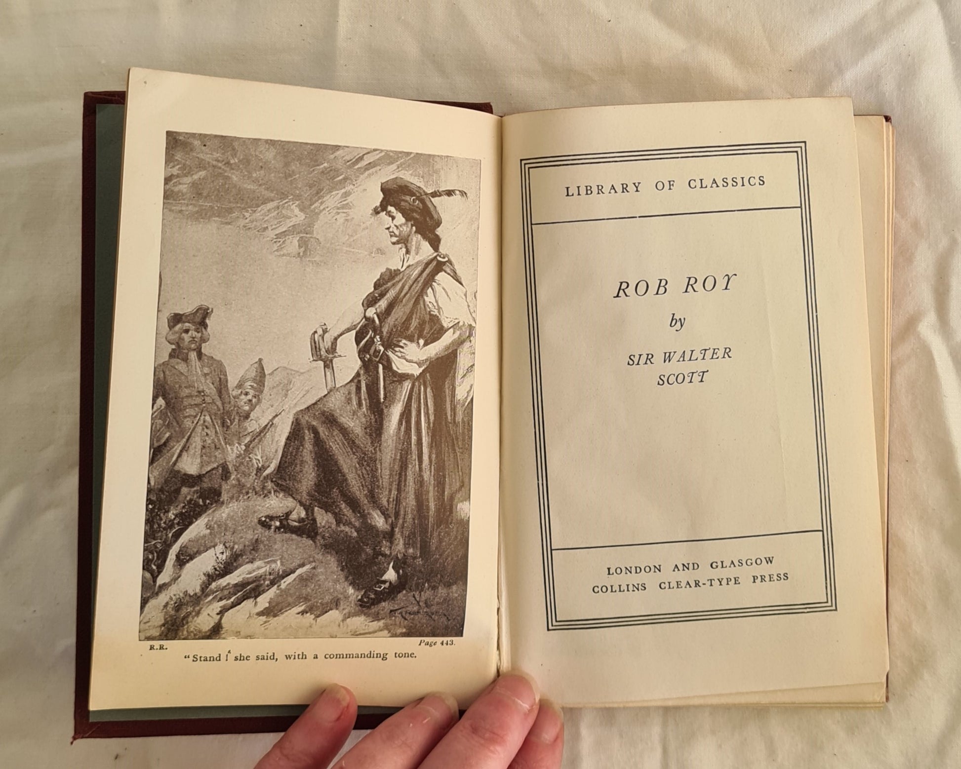 Rob Roy  by Sir Walter Scott  Library of Classics