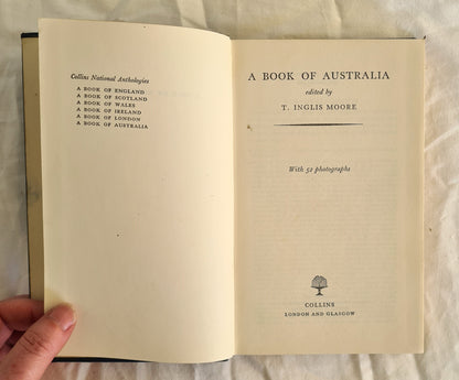 A Book of Australia  Edited by T. Inglis Moore