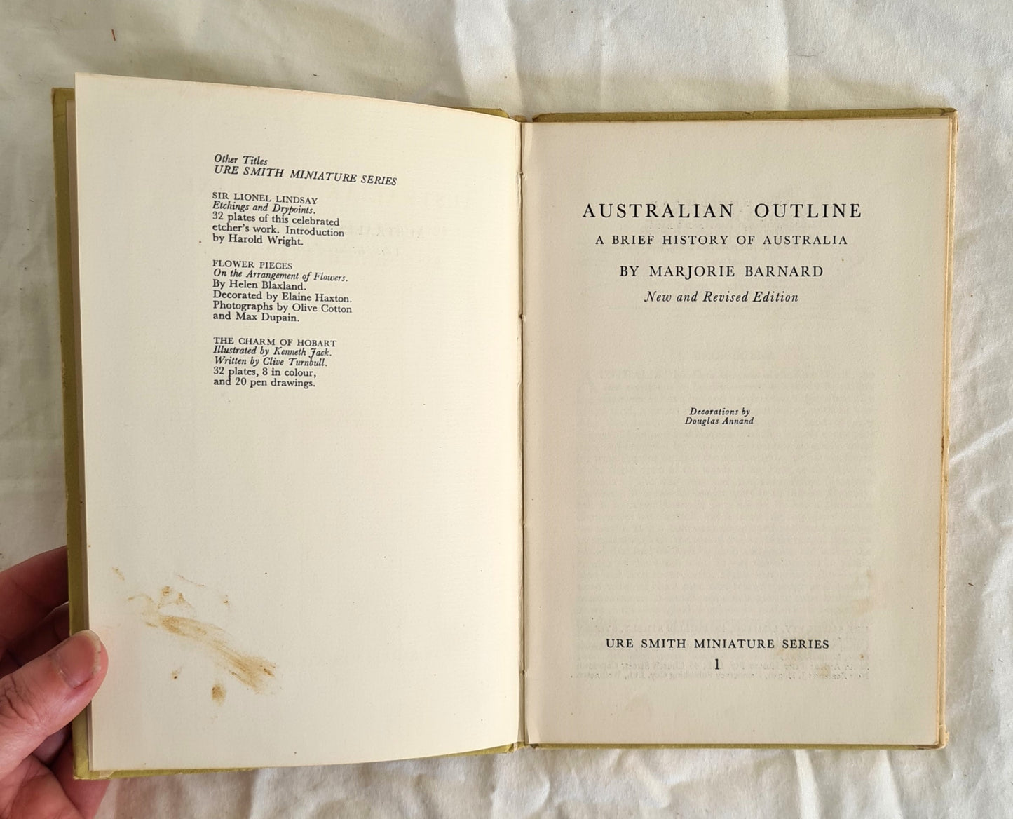 Australian Outline by Marjorie Barnard
