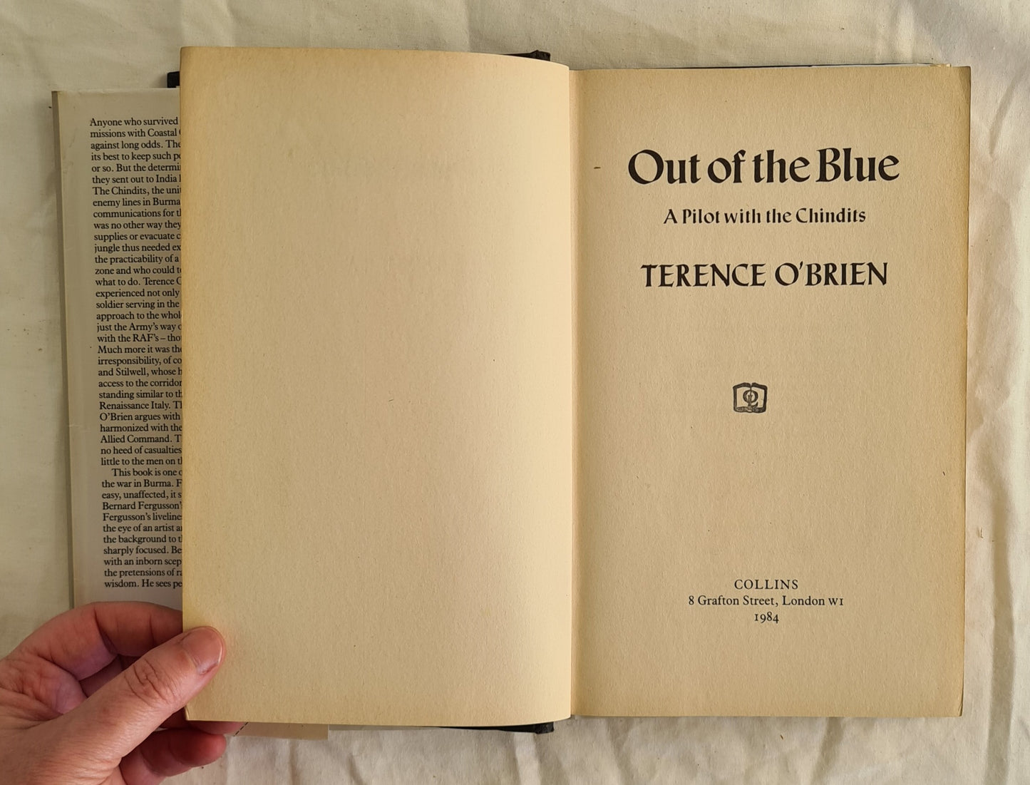 Out of the Blue by Terence O’Brien