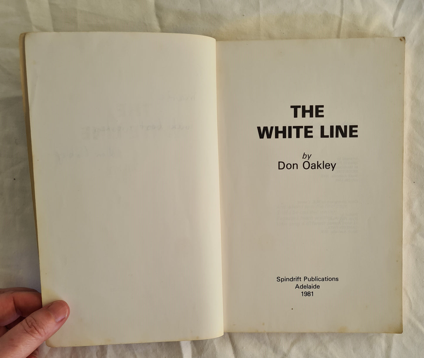 The White Line by Don Oakley