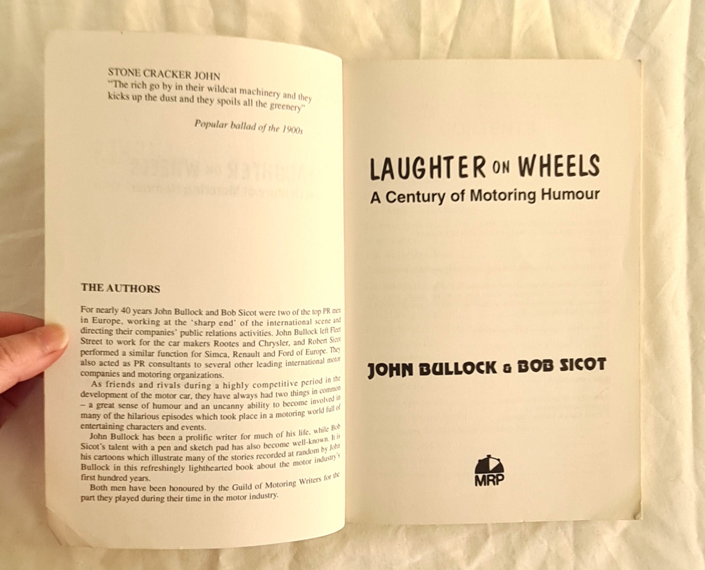 Laughter on Wheels by John Bullock and Bob Sicot