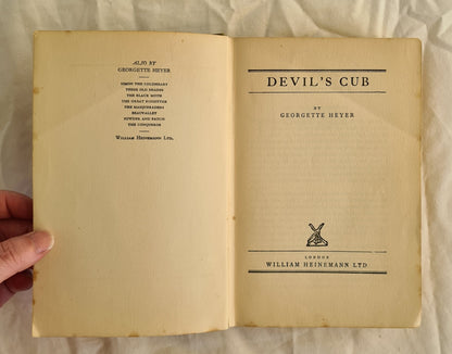 Devil’s Cub by Georgette Heyer