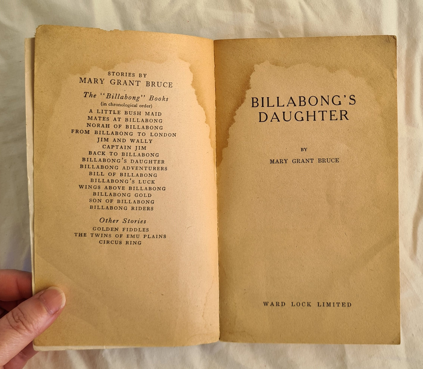 Billabong’s Daughter by Mary Grant Bruce (pb)