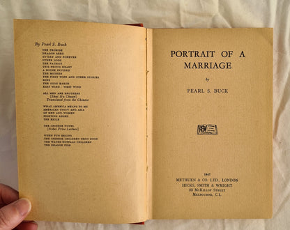 Portrait of a Marriage  by Pearl S. Buck