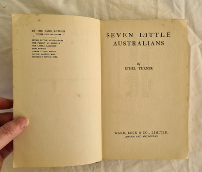 Seven Little Australians by Ethel Turner (1947)