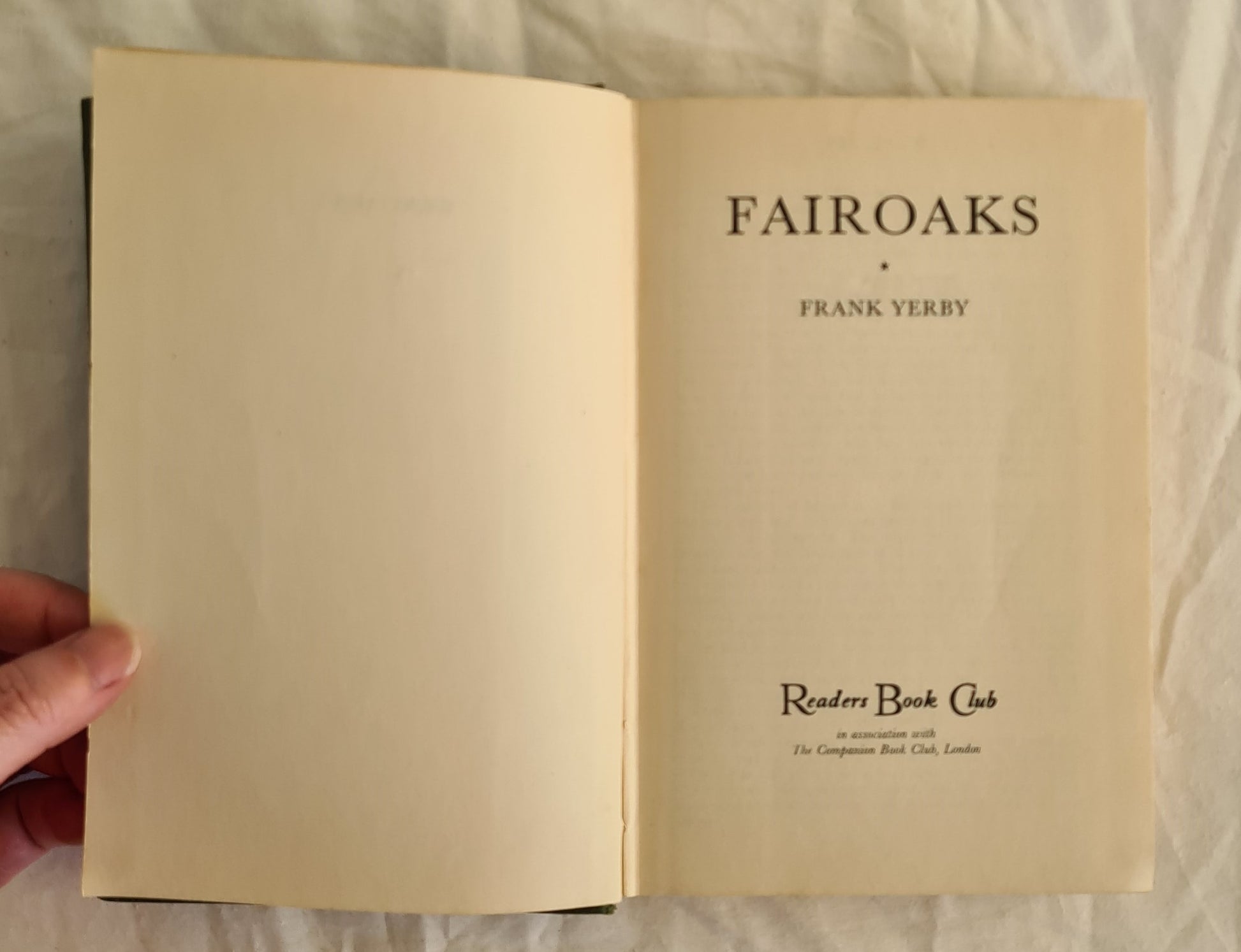 Fairoaks  by Frank Yerby