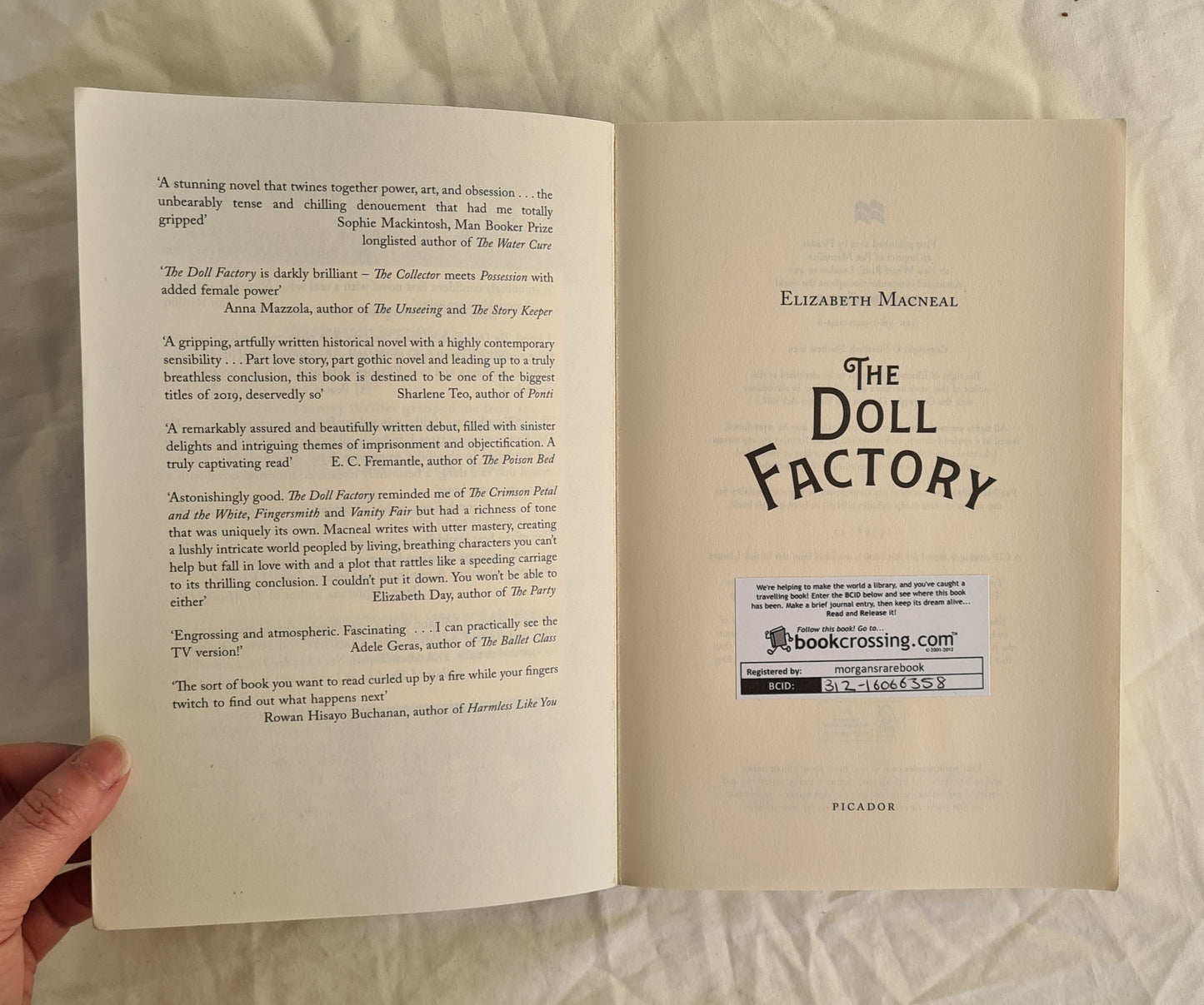 The Doll Factory by Elizabeth Macneal