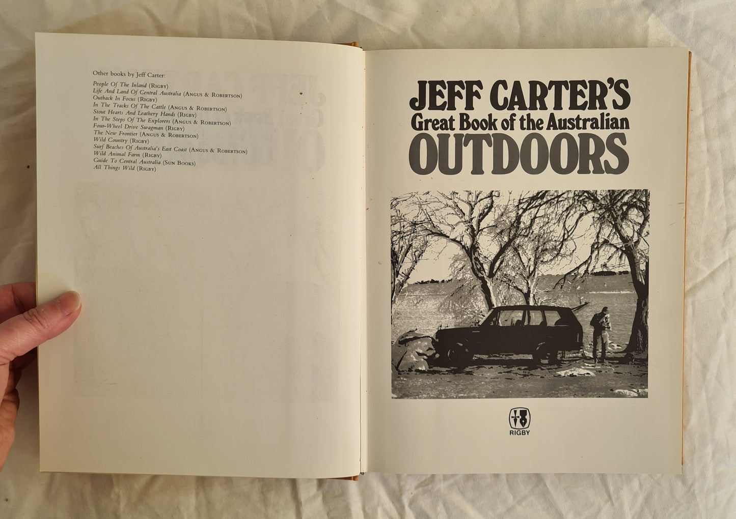 Jeff Carter’s Great Book of the Australian Outdoors  by Jeff Carter