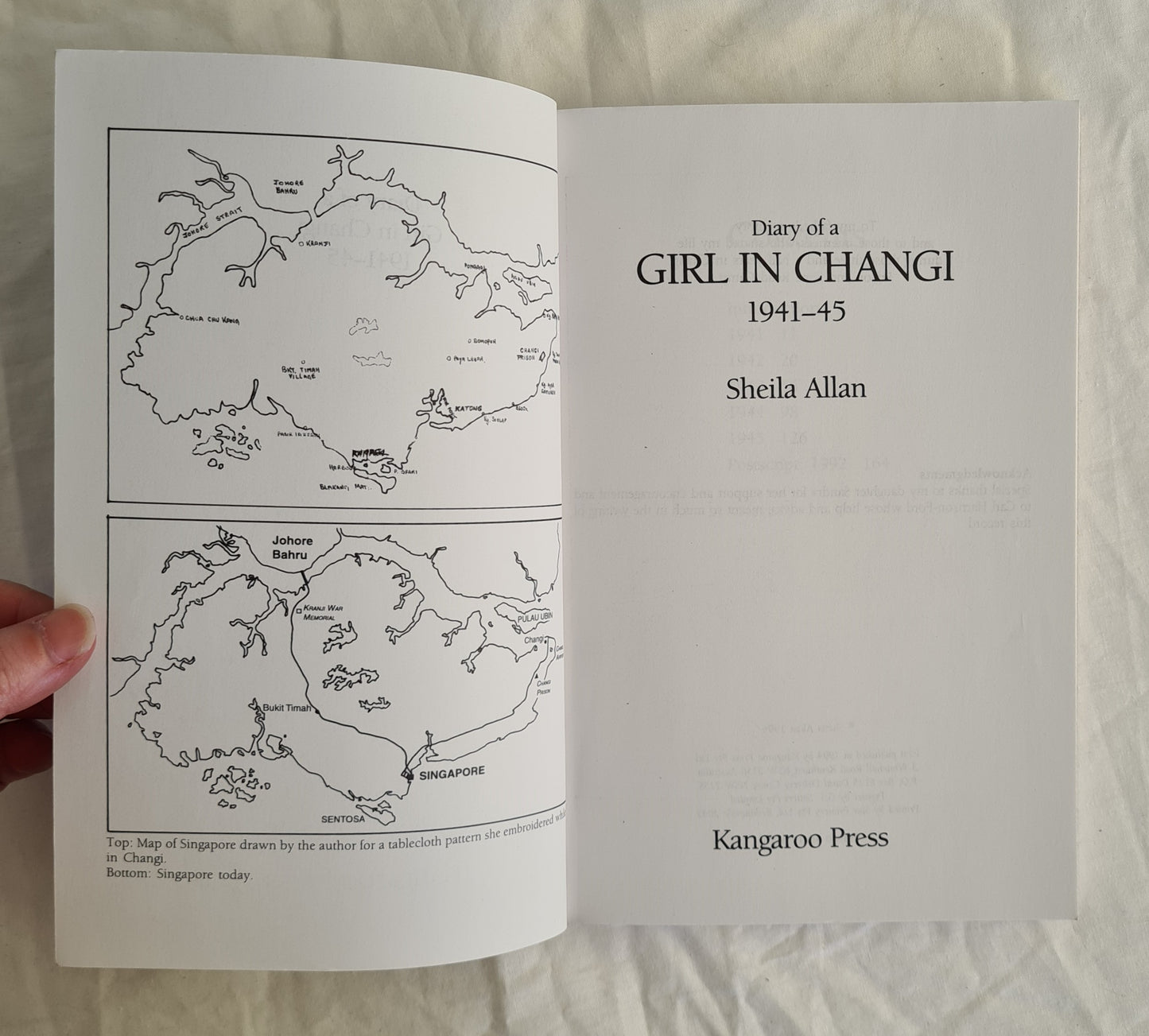 Diary of a Girl in Changi 1941 - 1945 by Sheila Allan