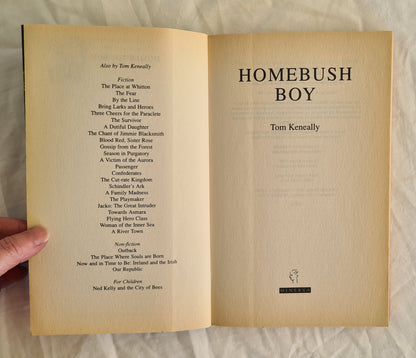 Homebush Boy by Tom Keneally