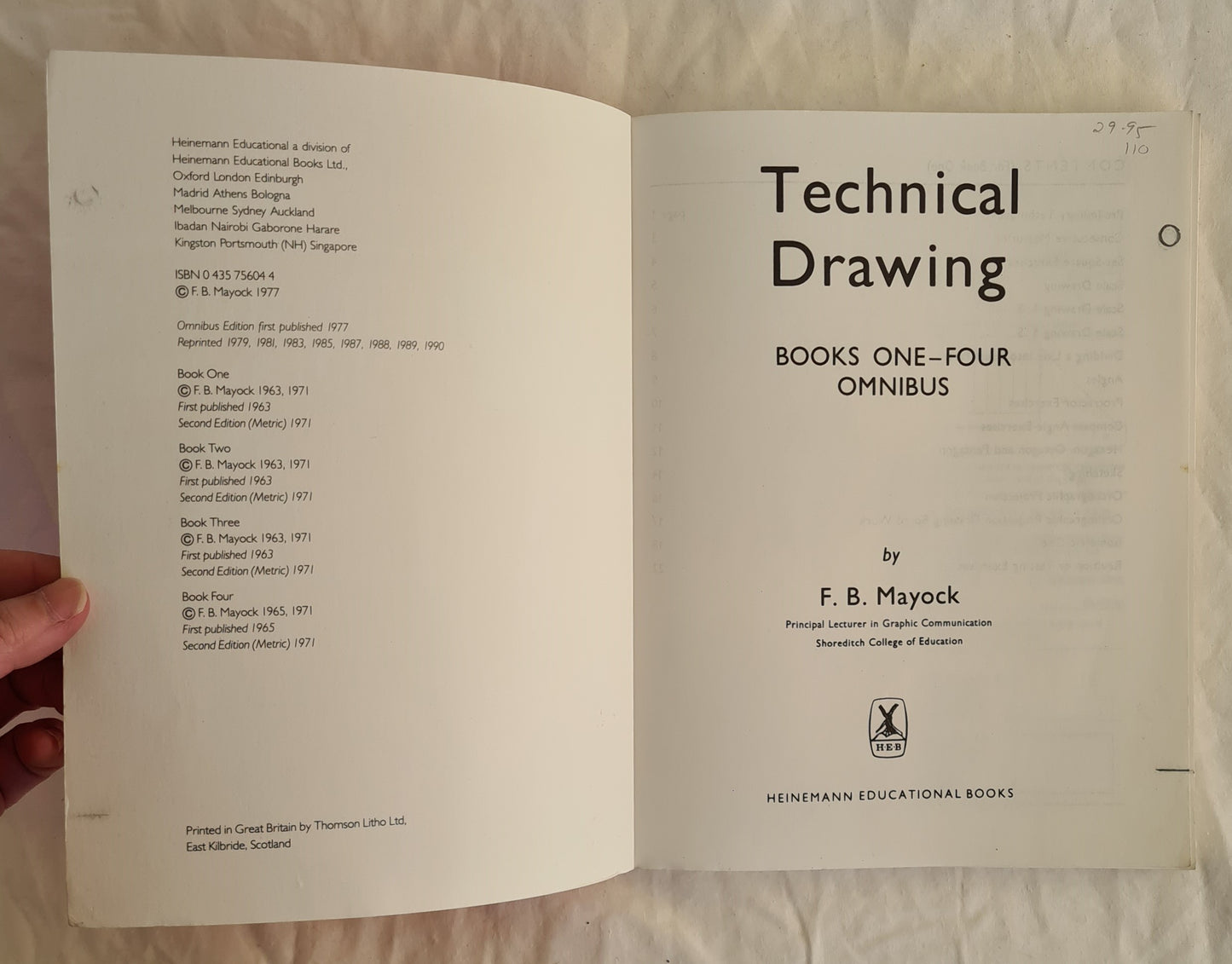 Technical Drawing by F. B. Mayock