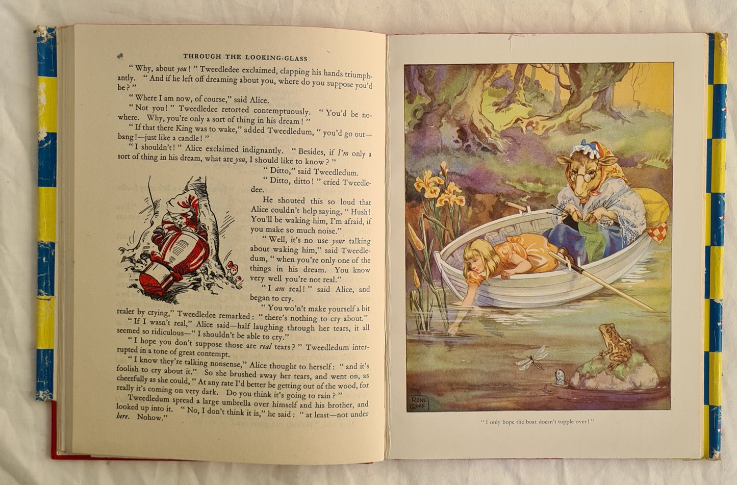 Alice Through the Looking Glass And What Alice Found There by Lewis Carroll