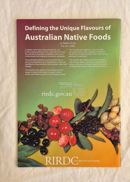 Defining the Unique Flavours of Australian Native Foods by Dr Heather Smyth