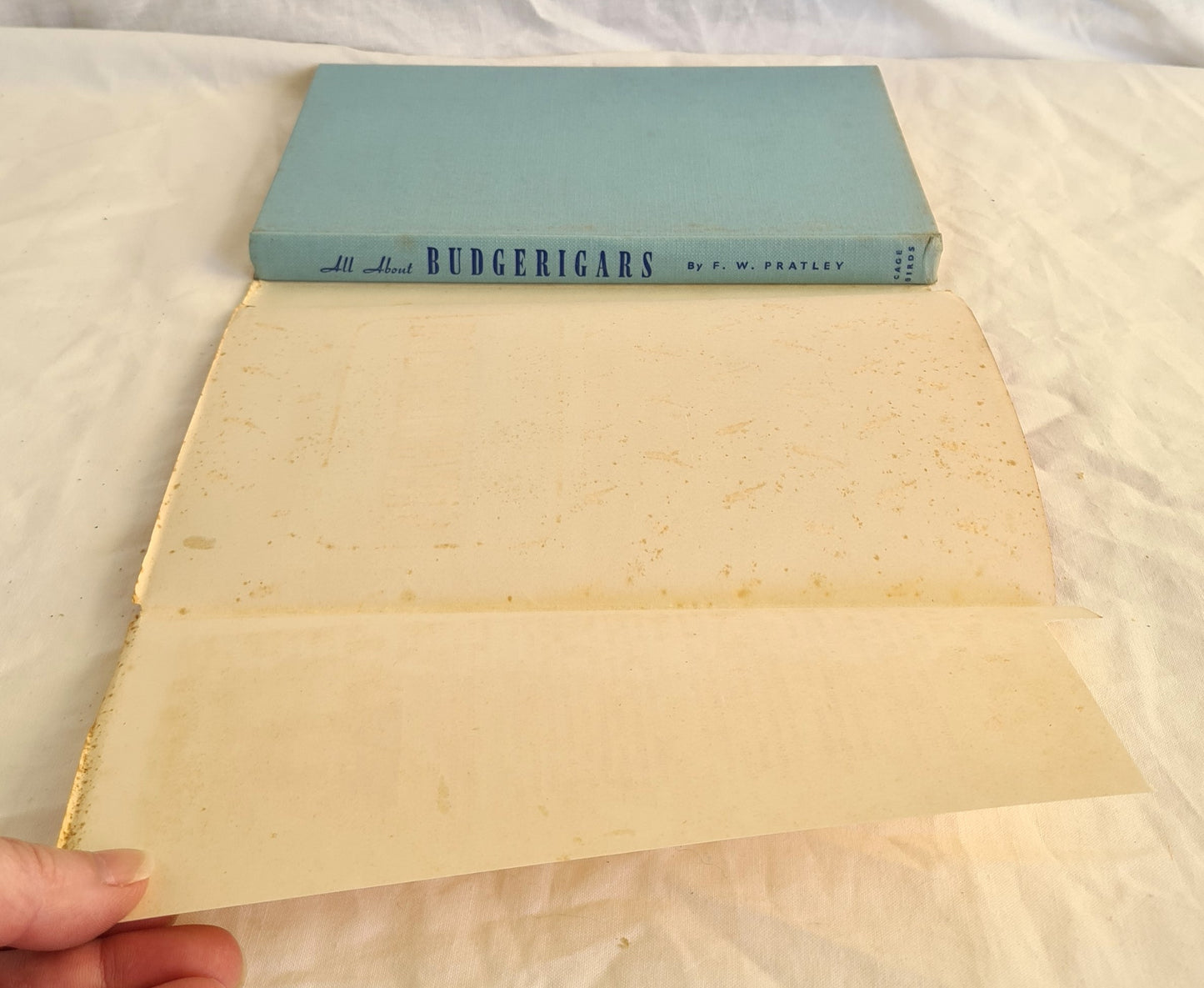 All About Budgerigars by Frank W. Pratley