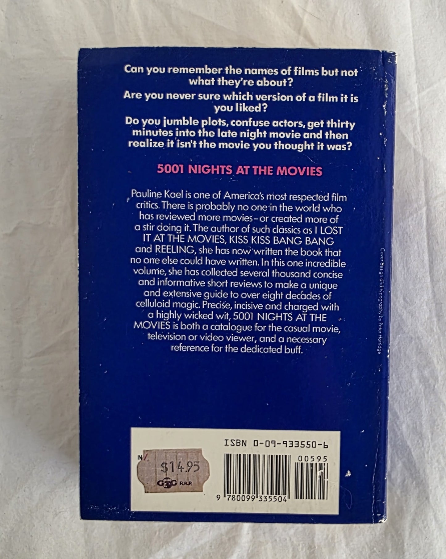 5001 Nights at the Movies by Pauline Kael