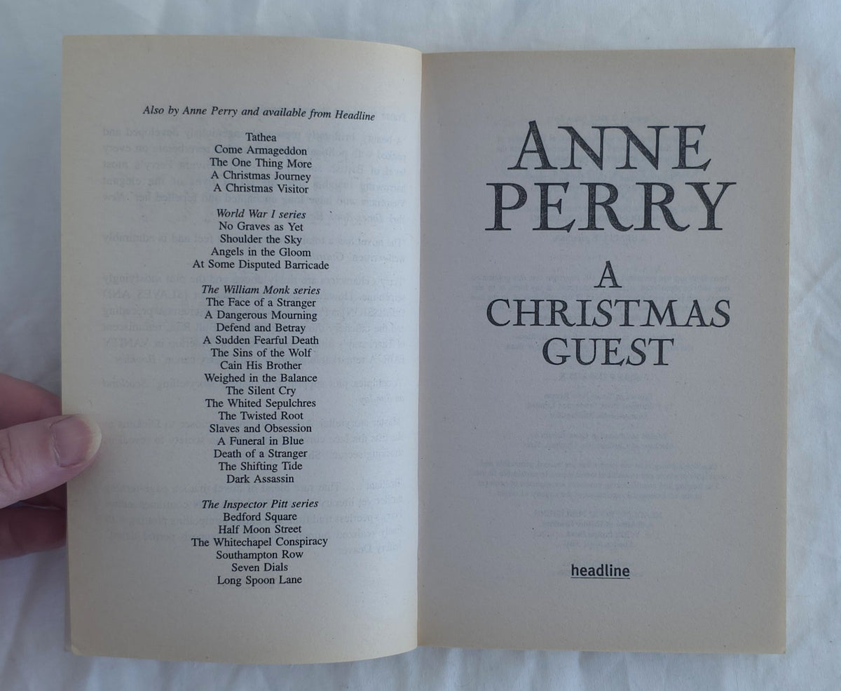 A Christmas Guest by Anne Perry