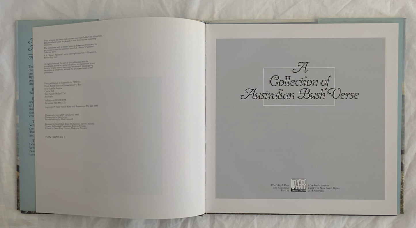 A Collection of Australian Bush Verse by Gary Lewis
