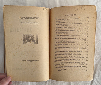 A Concise History of Australia by F. L. W. Wood