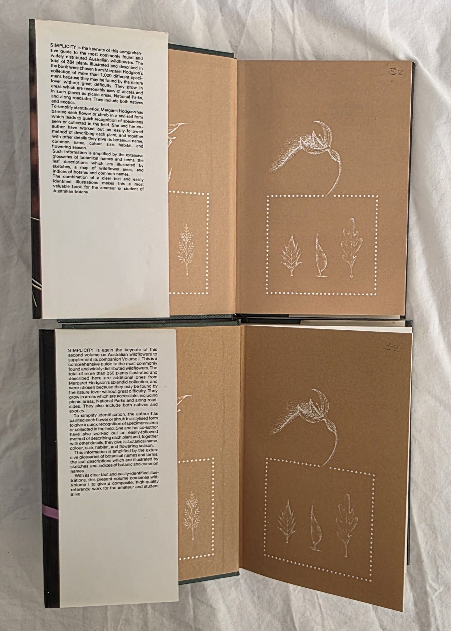 A Field Guide to Australian Wildflowers  Volumes 1 & 2 by Roland Paine and Margaret Hodgson