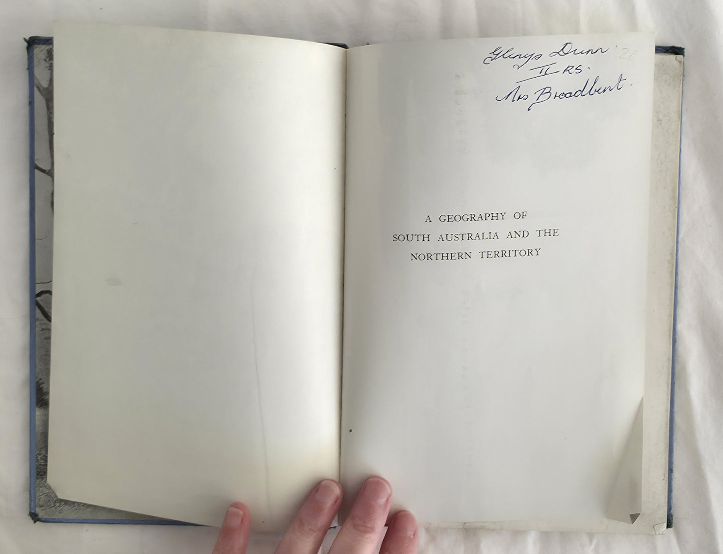 A Geography of South Australia and the Northern Territory by Charles Fenner