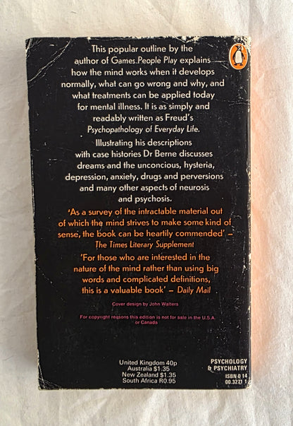 A Layman’s Guide to Psychiatry and Psychoanalysis by Eric Berne