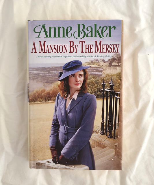 Book cover of 'A Mansion By The Mersey' by Anne Baker on a white background