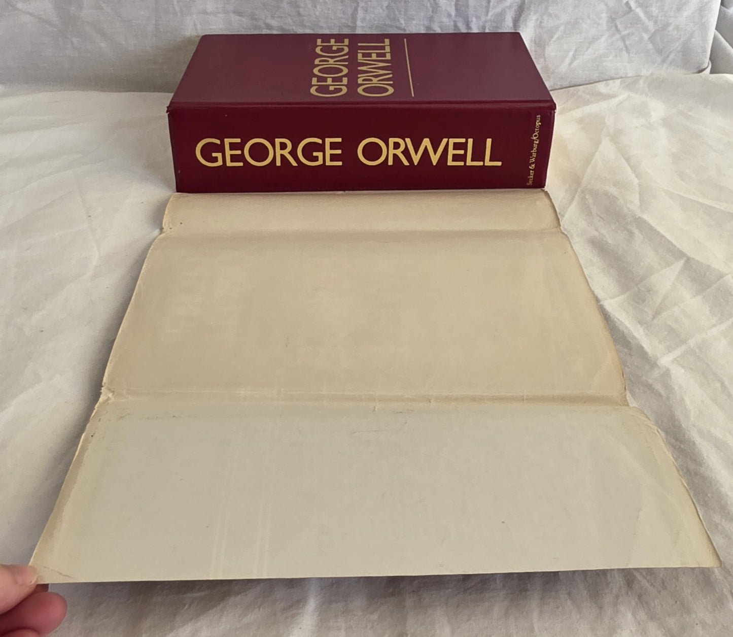 Animal Farm – Burmese Days – A Clergyman’s Daughter – Coming Up For Air – Keep the Aspidistra Flying – Nineteen Eighty-Four by George Orwell