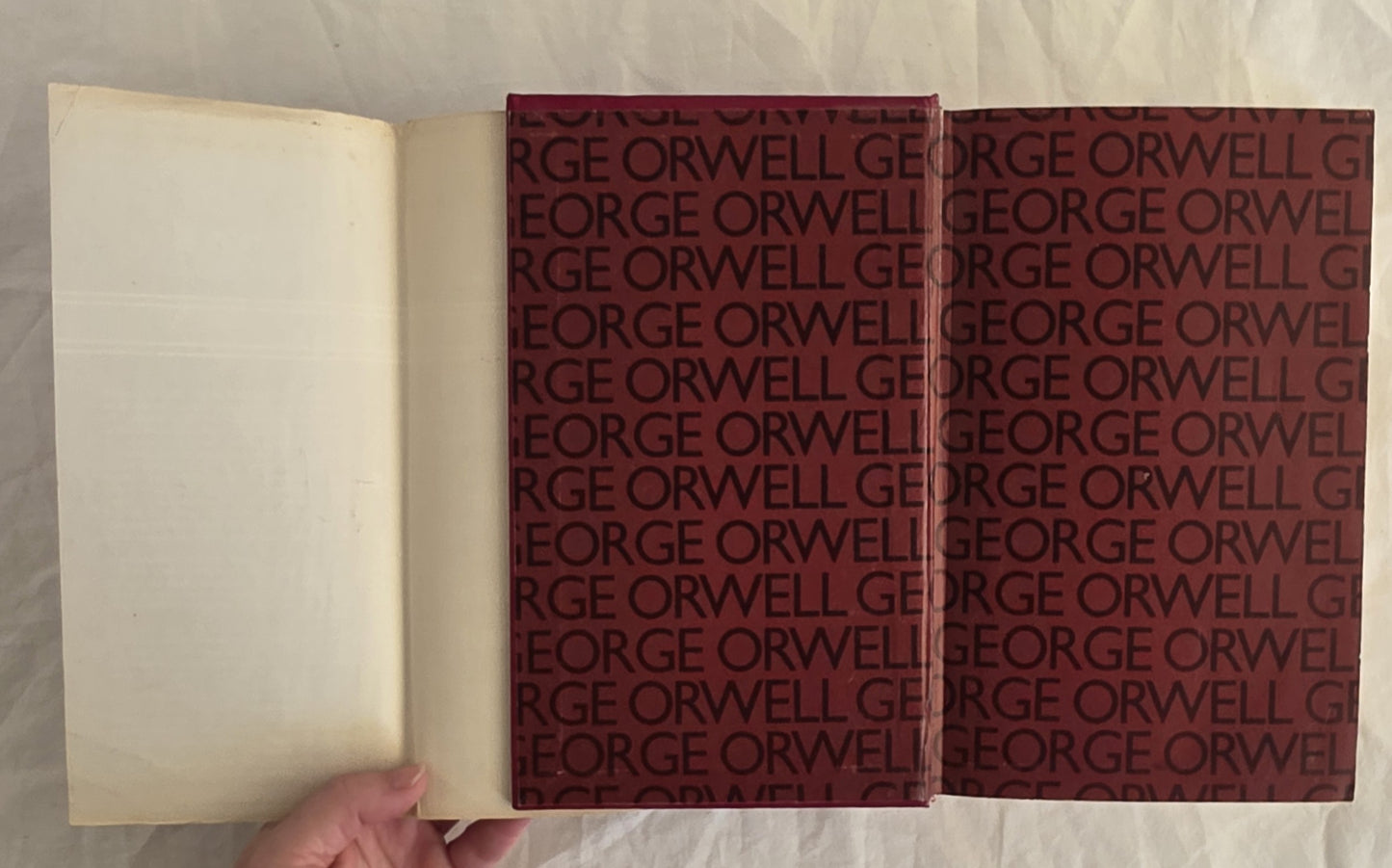 Animal Farm – Burmese Days – A Clergyman’s Daughter – Coming Up For Air – Keep the Aspidistra Flying – Nineteen Eighty-Four by George Orwell