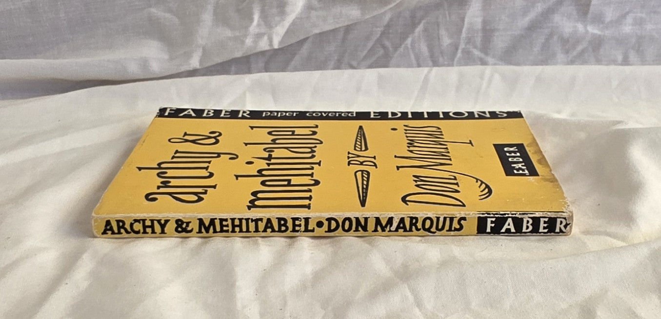 Archy and Mehitabel by Don Marquis