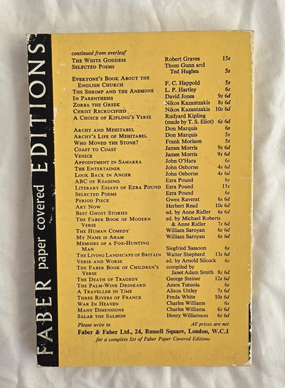 Archy and Mehitabel by Don Marquis