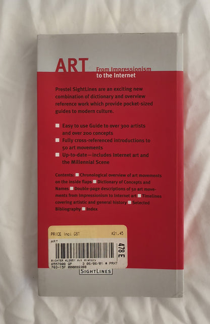 Art From Impressionism to the Internet by Klaus Richter