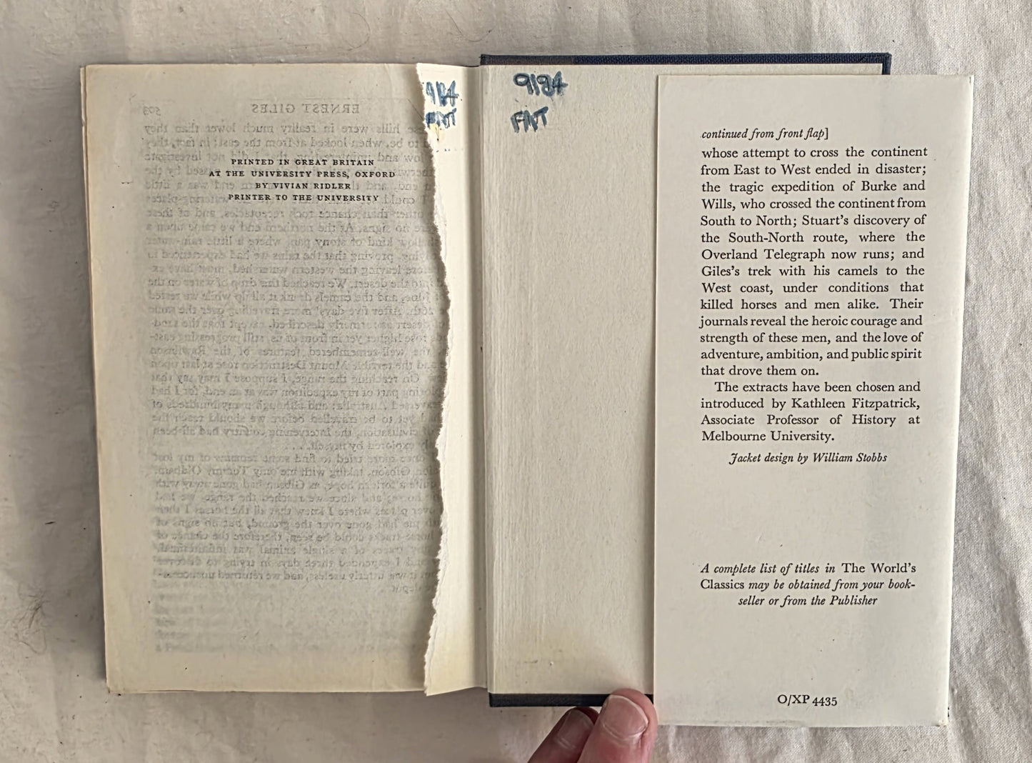 Australian Explorers by Kathleen Fitzpatrick