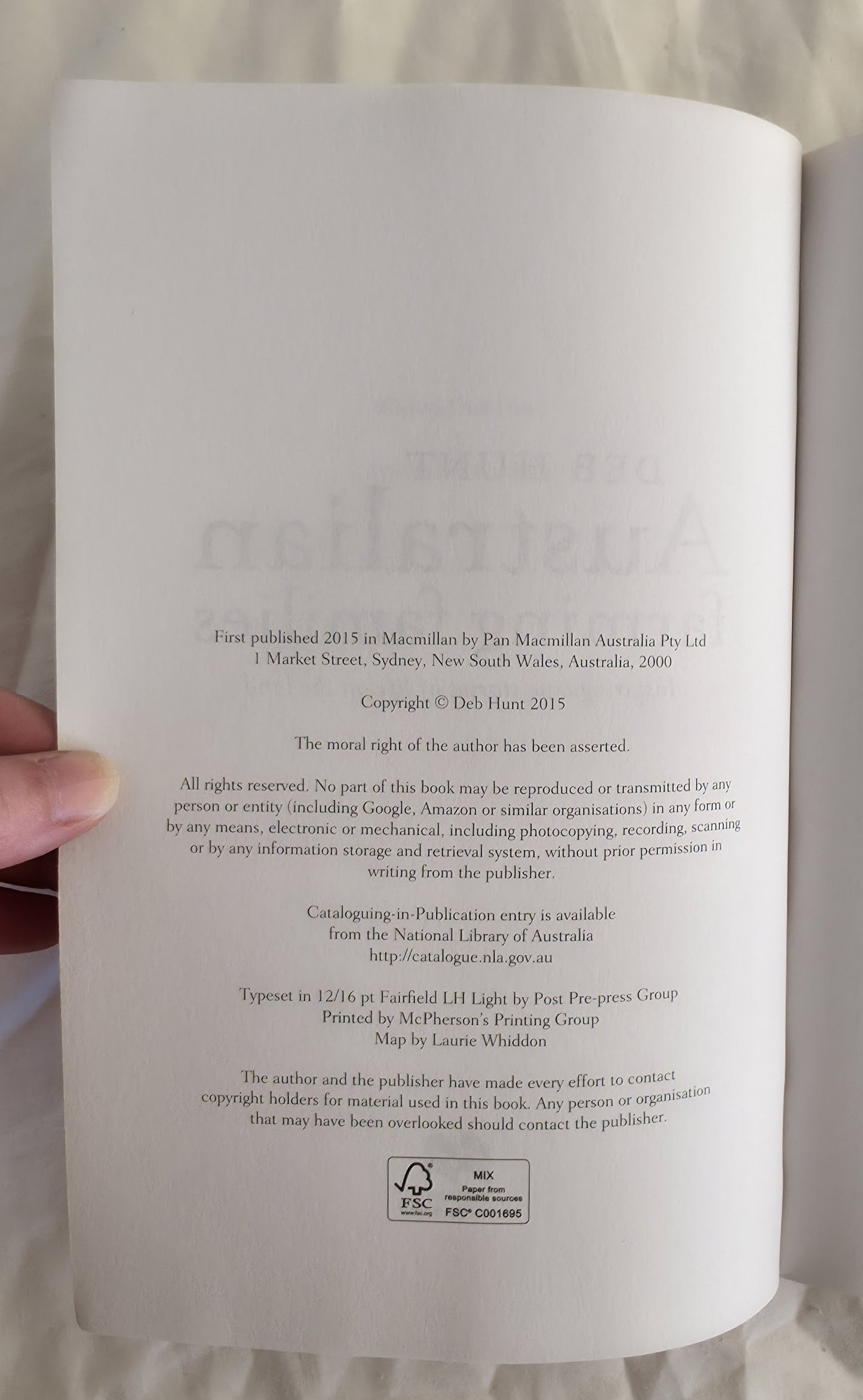 Australian Farming Families by Deb Hunt