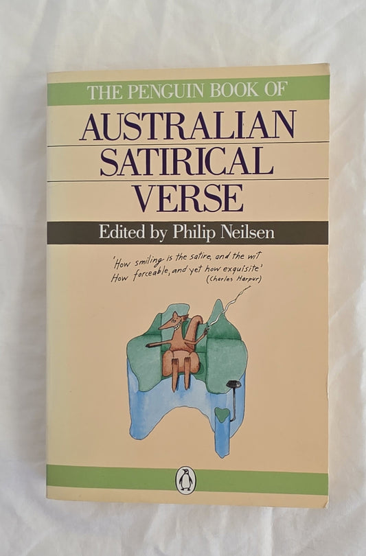 Book cover of 'The Penguin Book of Australian Satirical Verse' on a white background