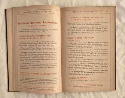 Hints to Practical Users of Tool Steel by Lord Riverdale