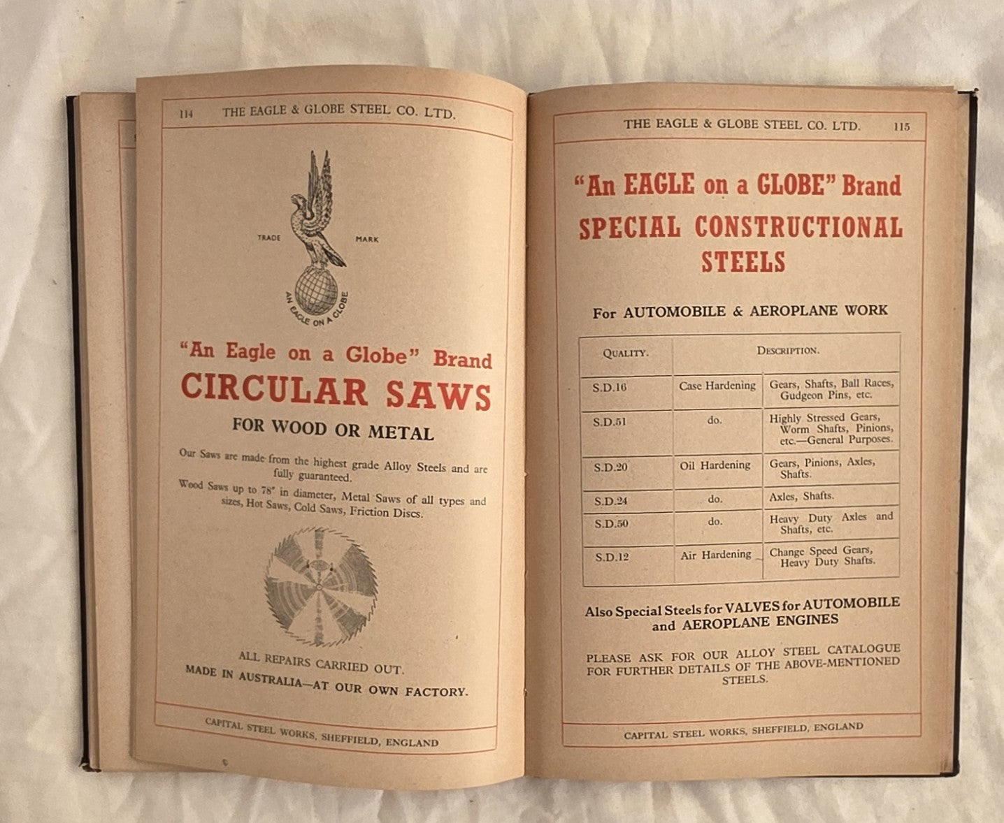 Hints to Practical Users of Tool Steel by Lord Riverdale