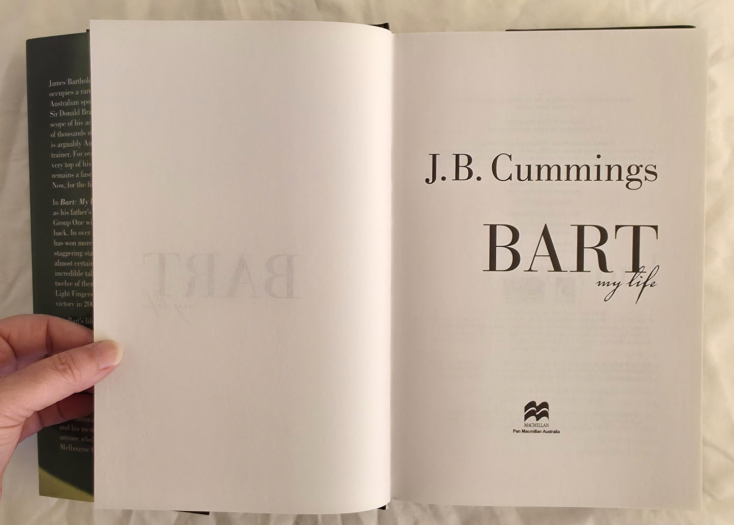 Bart My Life by J. B. Cummings